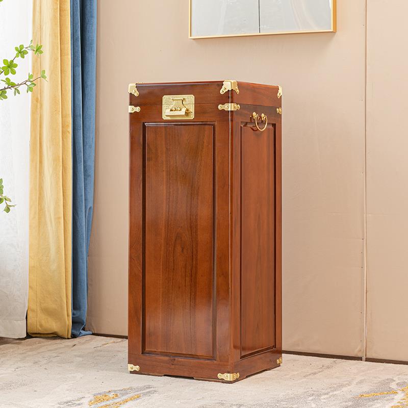 OF9D香箱樟木樟箱子樟CPL木全木画花架箱箱子立箱老樟木整板防虫