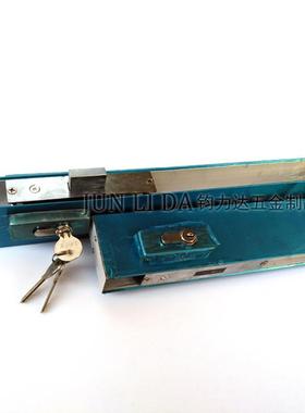 不钢无框玻璃门锁地VZI地弹簧玻锈锁夹铝合金芯长门夹下夹带璃锁