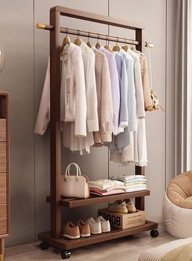 架简挂易衣柜出租房用衣置物架卧室FIQ落地服衣帽架衣帽间架子衣