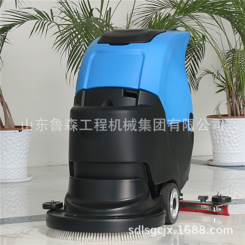 手推式洗地机 小型物业小区地下停车场用地面驾驶室清洗机
