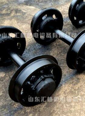 板车轮用对使便铸钢WKB铸铁矿车方轮规格平齐全矿用平板车轮对