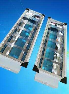 调XDC顺厂家T8灯嵌入式灯*盘600灯2盘00格栅灯LED盘led格栅灯