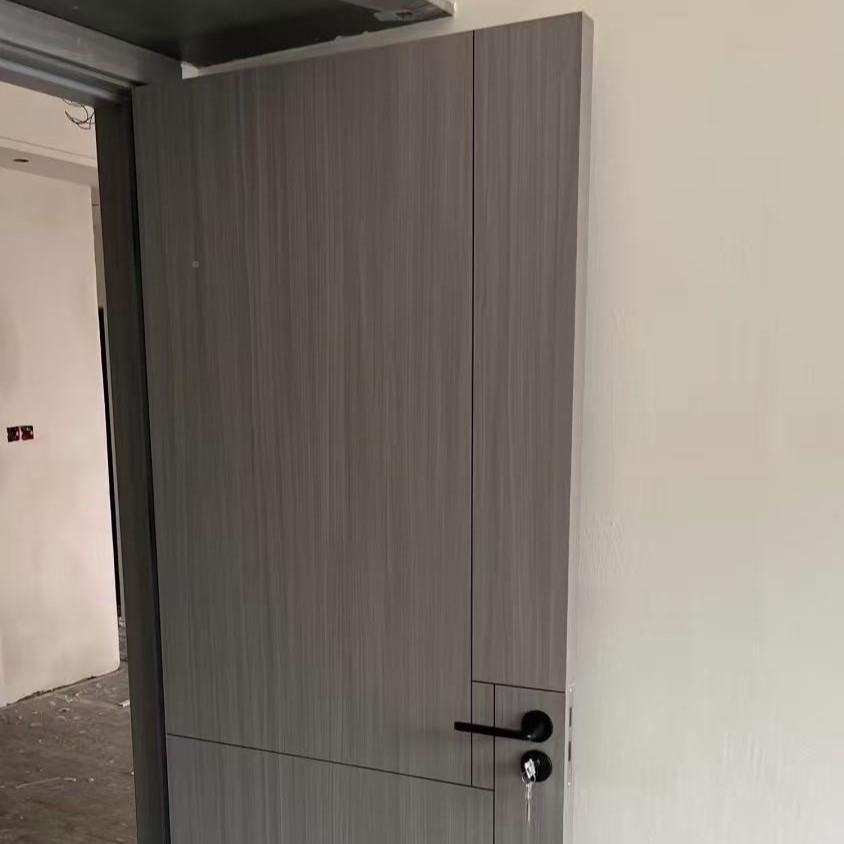 实木复合免漆门室生晶态烤漆碳门装木门卧内室酒店房木门套间实木