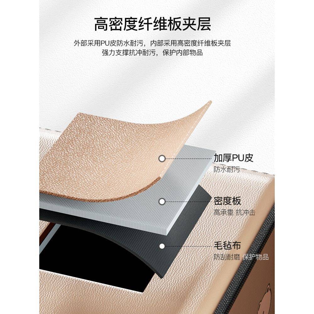 汽车备收纳箱可折叠车尾载箱储物箱su箱v车用工具187整理后箱收纳