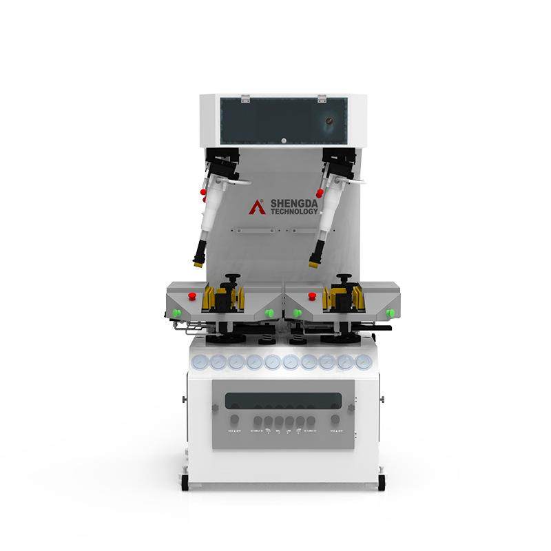 胜大科技广东适用各种类型鞋子墙式前后可调双工位压底机厂家直销,机械设备,制鞋机械,淘宝优惠券,粉丝福利购,淘宝优惠卷