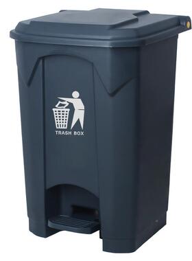 升四分类0物VDF垃5圾桶脚踏环卫商用户外大号业商场学校垃圾箱