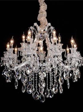 025高新款欧式水晶吊灯厅灯2灯TD0068档餐厅卧室灯客别墅大厅灯专