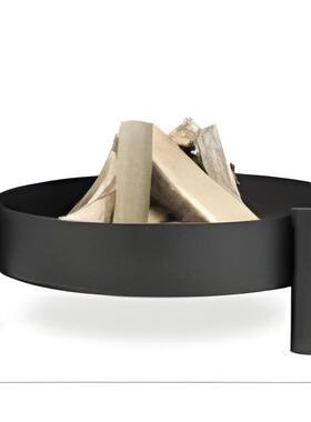 木炭烤火盘篝火家柴火盆冬天取暖户外炭火炉OJF庭盆院用烧烤烧炉