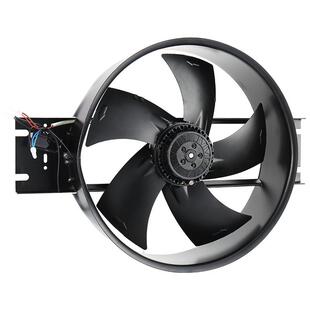 来日排低噪音外转子工频2轴业流风机20v散热风扇380v工大250-4功