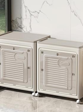 衣服收88052纳带可子折叠衣物被收纳储物箱箱大容量家用翻盖整理