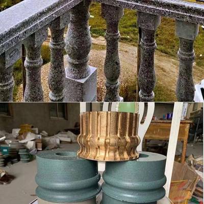 金刚石轮石材磨岩边机8㎝石大理磨花岗无品牌/栏杆扶手楼梯扶手线