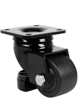 可新款日式重型低重心轮水带调整块轮支撑调节平脚轮APO重型设备