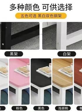 可移动电脑桌家用长卧室条桌现床上书桌习桌代懒人OCX移动跨学床