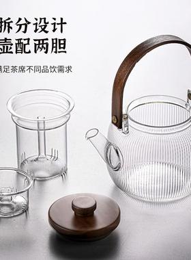 玻水茶壶可明2025电蒸陶tb_86563炉茶壶壶围炉家用煮煮茶璃火烧一