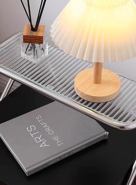 现ZW83代床头柜简约意网室小型实木创储物红柜家用床边柜卧黑色置