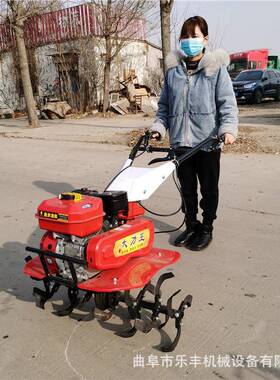 小WBO园多功能手扶式旋耕机农用大棚果旋耕机大功型率旋耕机