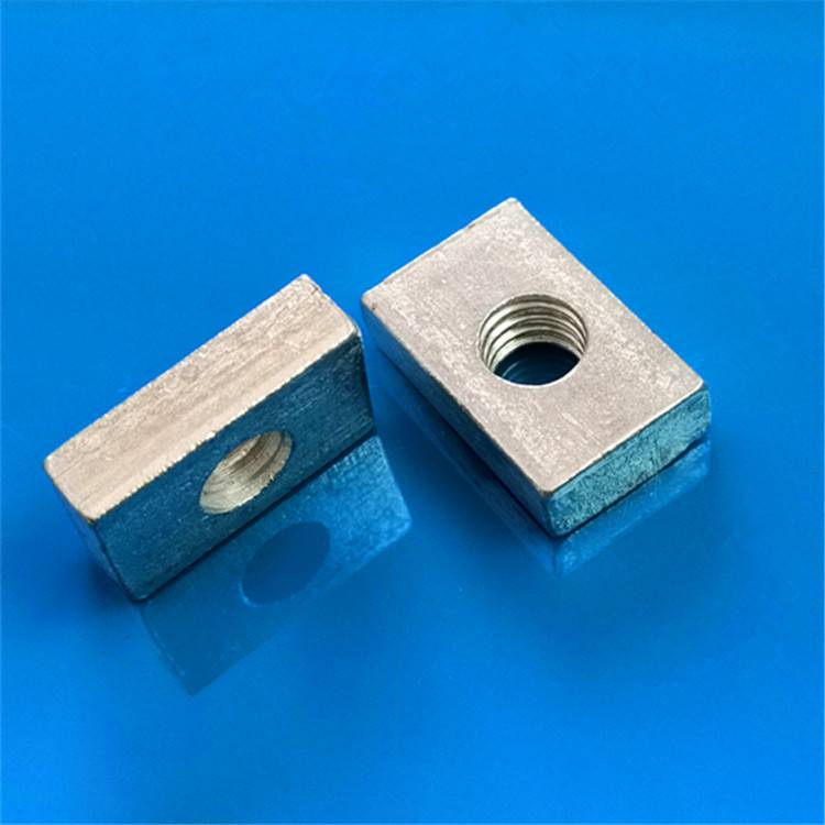 M6*11*17*5方形螺母音响设备螺母  电器机械长方铁母厂家直销