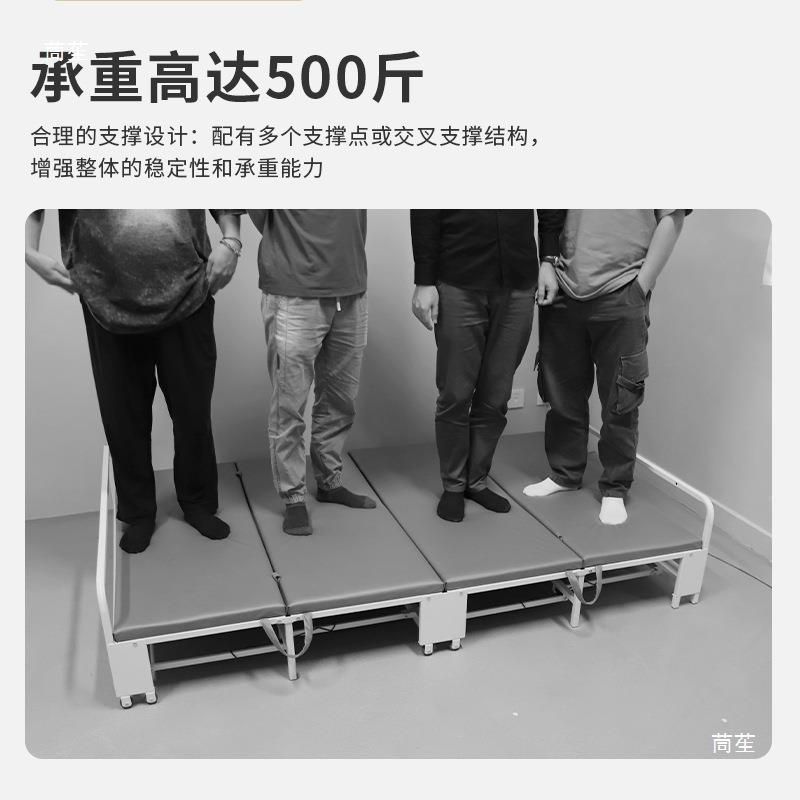 嵌多一功能隐形折VTC叠床型午休床小户家用入书桌柜体式抽拉床午