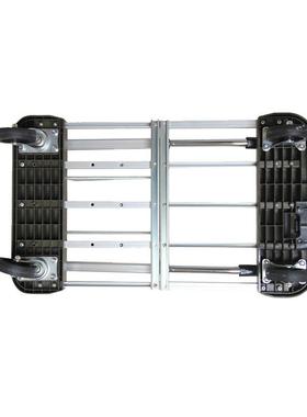 森凡音平板小车12389推伸缩折叠车手推静车搬运车推货工具车手拉