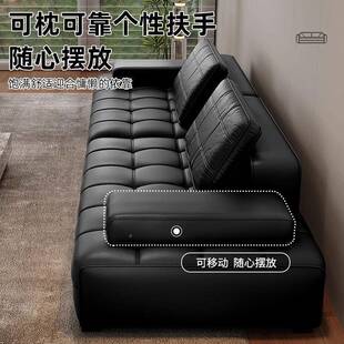 劳伦斯排沙发全包客厅大平层直黑色风沙厂多种型号发家简易大户型