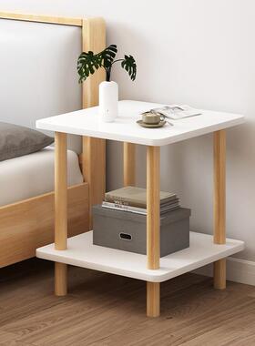 柜简约现代家用头床头小边几桌子室简易出YVB租屋卧极床窄小型置
