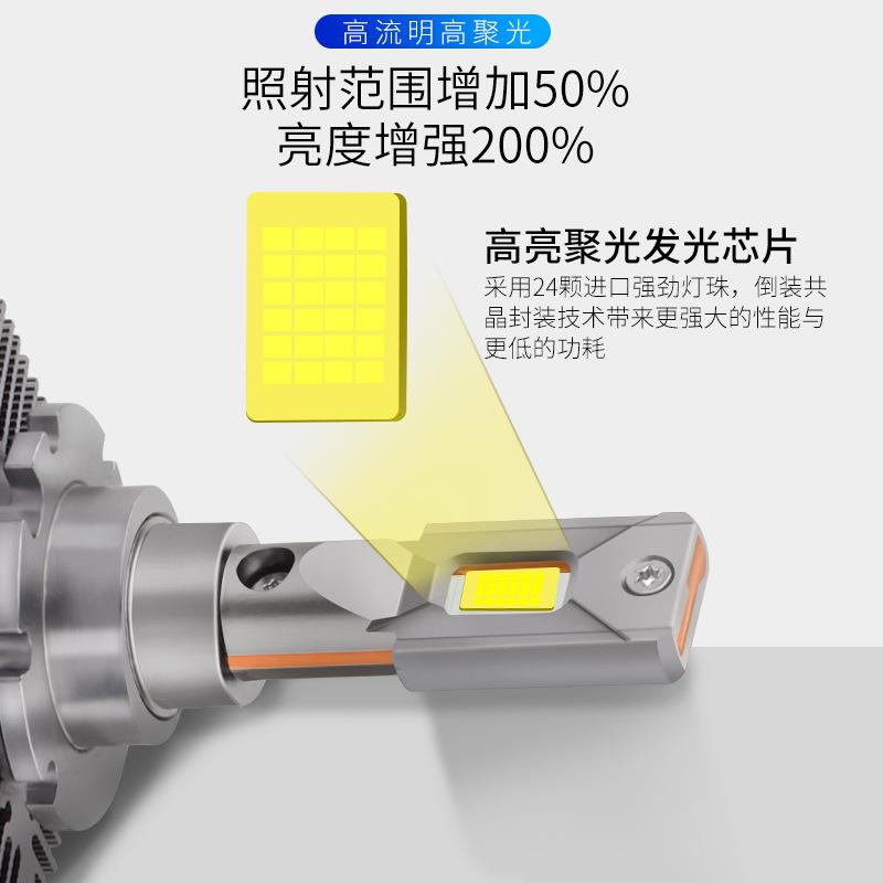 D1SD2SDHD4SD5SDS车灯原LQQ厂HID聚氙气灯光改装换8LED大3灯汽车