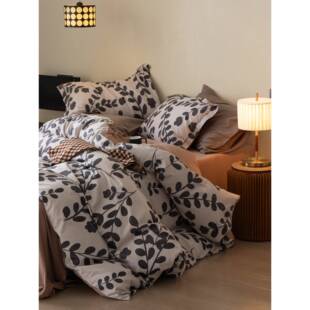 磨床上四件套1.套8m加厚保暖毛2纯棉床单被 秋冬季 ?025无品牌 新款