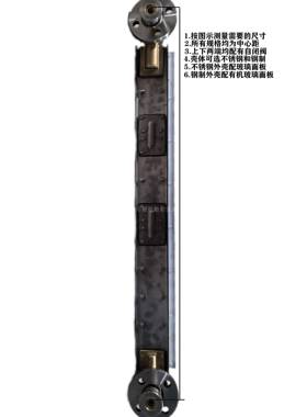 顺航船用双色板液液位计玻璃板式位计IEU自海闭款ULB-3型事要平求