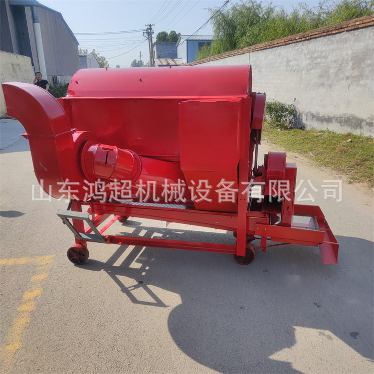 90型小型电动柴油黄豆脱粒机