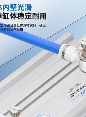 HQD洪5冰气动三轴薄型GPM/LM12/B16*20X2*32*4IND0-10X75Z带导杆