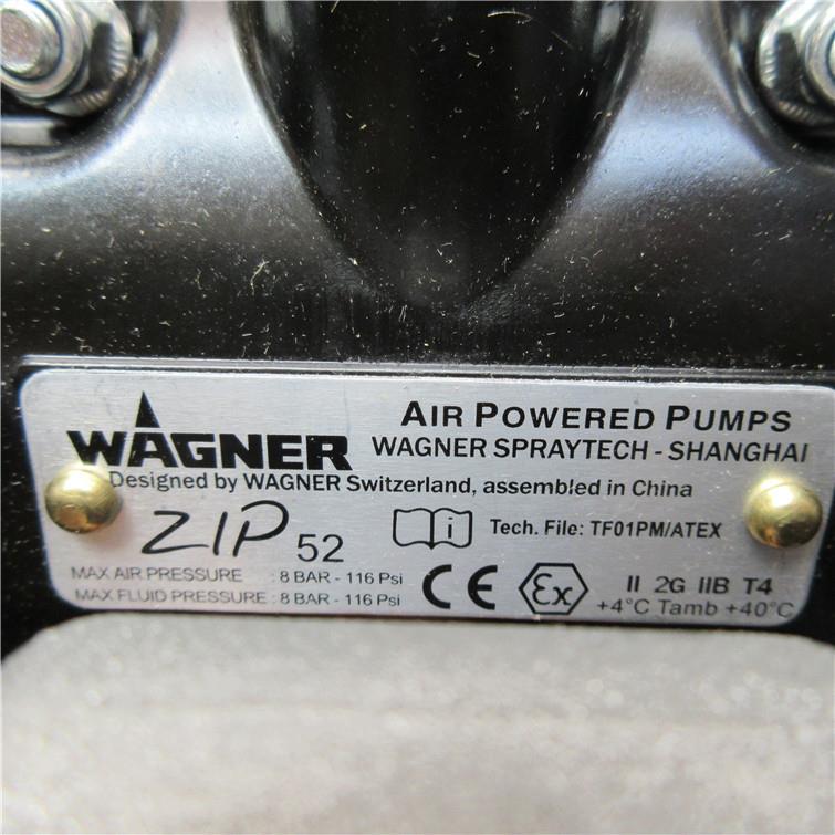 德国瓦尔格纳气动双隔2膜泵Zip52气动泵WPHFagrneZip5气动泵浦油