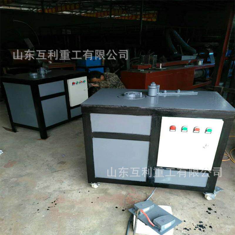 铁QGP艺门楼梯扶手成花型自动弯花电机不锈钢圆管大方管弯机动弯