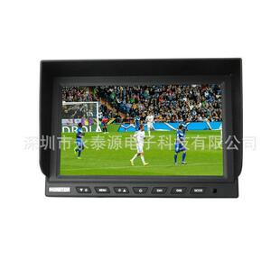 9寸两路液晶显器l车ed显示屏大巴倒车EV 9010M后视系统监示控载显