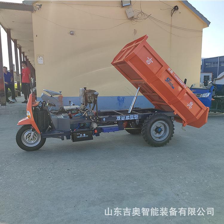 油工程三轮车VAG门工地运自柴卸大马力三马输子可更换三开粮食斗