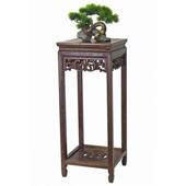 实木花子落地式 花HEA盆盆厅架室内客中式 鸡翅木架花几景架