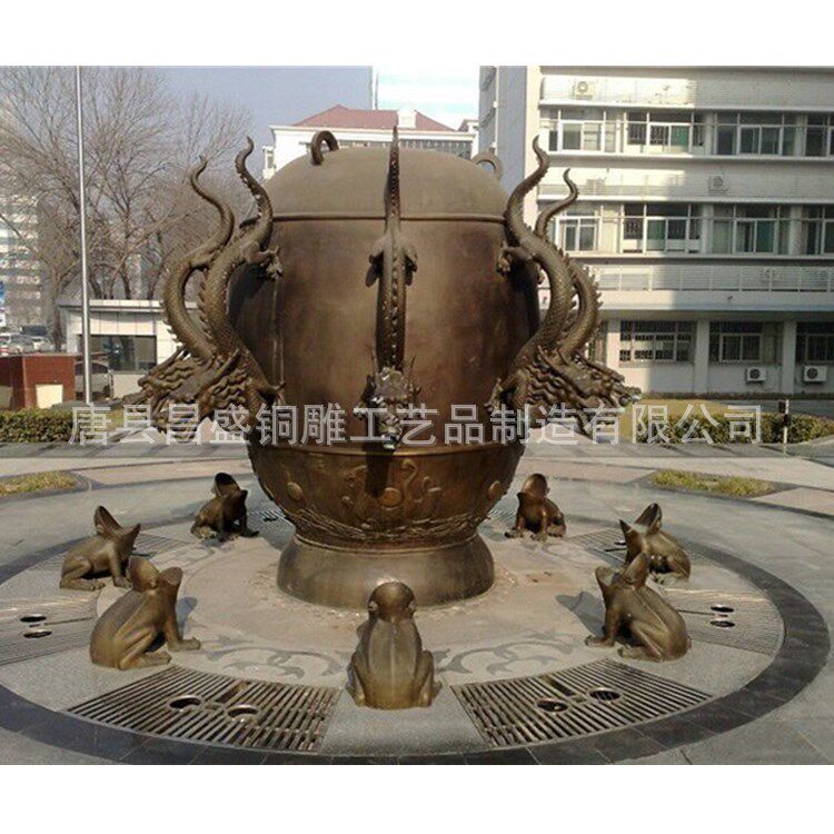 厂家制作青铜浑天仪雕塑 历史博物馆 展览馆浑天仪地动仪雕塑摆件