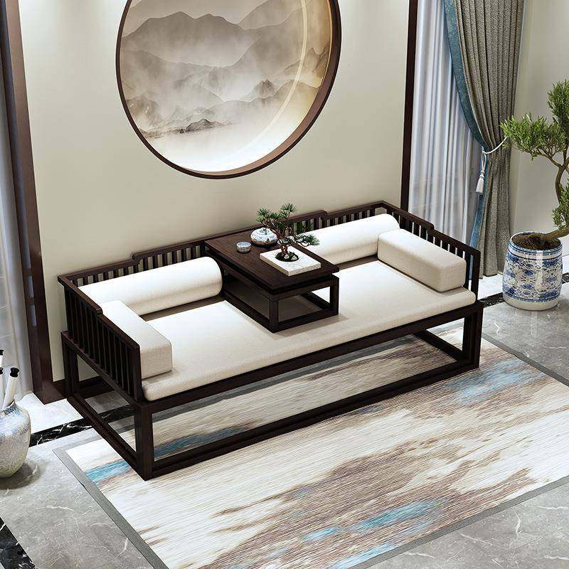 新中木式推拉伸罗汉床实中用式白蜡木户型家沙发床榻可XEI缩贵妃,电子元器件市场,其它元器件,淘宝优惠券,粉丝福利购,淘宝优惠卷