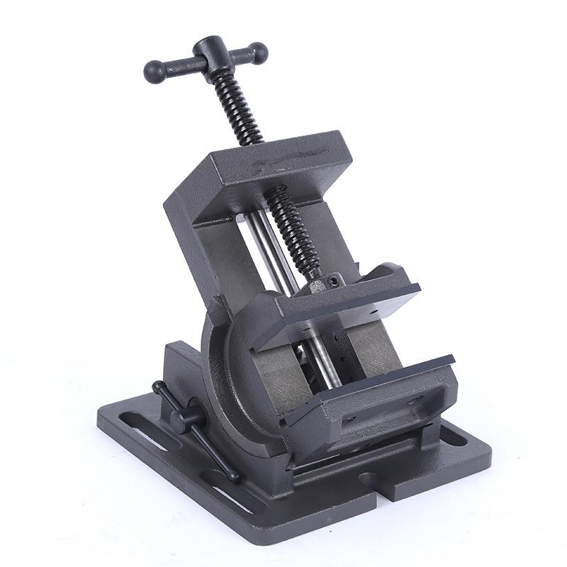 可m倾导杆式角度3寸4寸1倾钻00m0-90度JAB斜钻床台虎钳台夹具平口