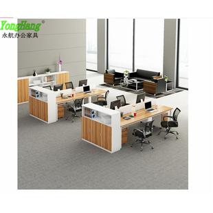 办家具现代简约人位办公桌时YH-A2006尚双作人位挡板工位四六人位