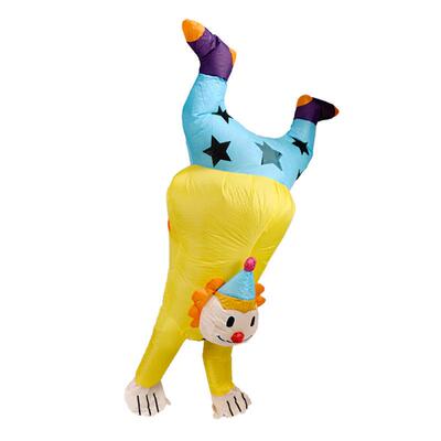 跨境道具偶相衣服怪10152服派对搞笑芭蕾胖子白硅扑倒立小搞丑充