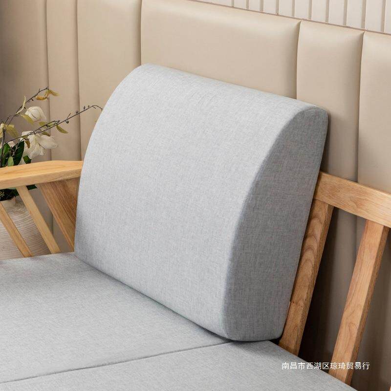 沙发靠靠背垫硬弧形背罩高密度海靠绵包实木椅床头硬靠靠SFKBXMK1
