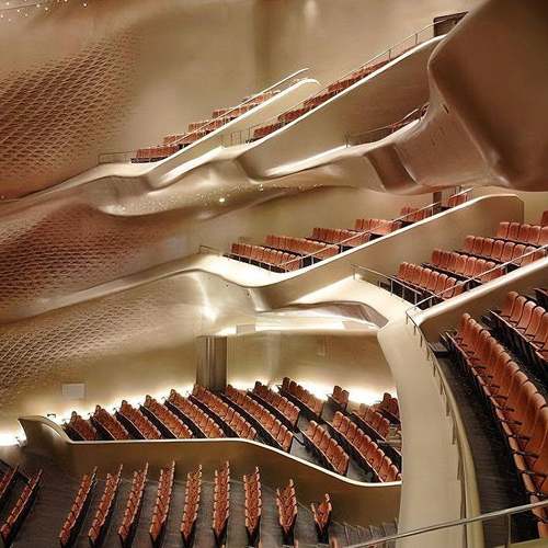 G拦河432扩散体酒吸声天花板GRG剧院R吊顶GRG店G墙面GRG报告厅