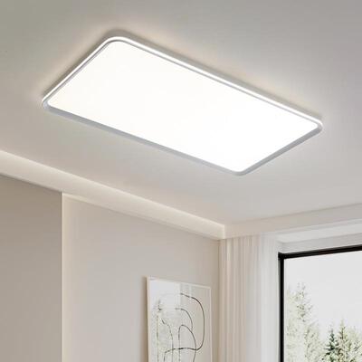 极简客厅灯全光谱护间眼吸42339代顶灯现简约隙超薄高亮版无缝房