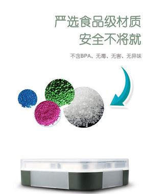 饭悠悦3午34204不锈钢保温盒上班族学生四格加便当盒餐盒可微波炉