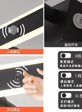 安镜台镜前灯卫生31486间镜柜智能感应免打孔装洗漱手扫子灯补光