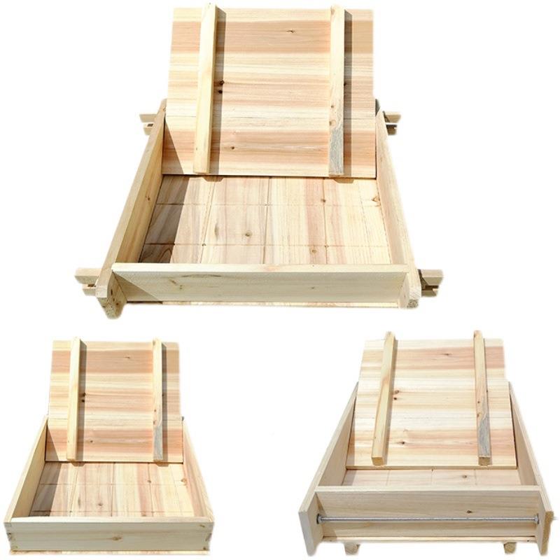 BC大10豆腐商模具F766J567用腐框实木豆腐盒号豆腐箱豆家用豆腐工