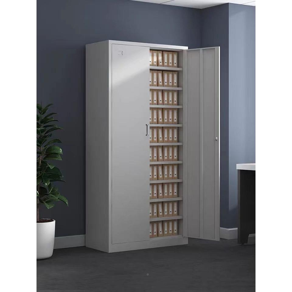 YCB钢制办柜公文件铁皮矮柜书资料密码柜带锁凭证储物案员工更档