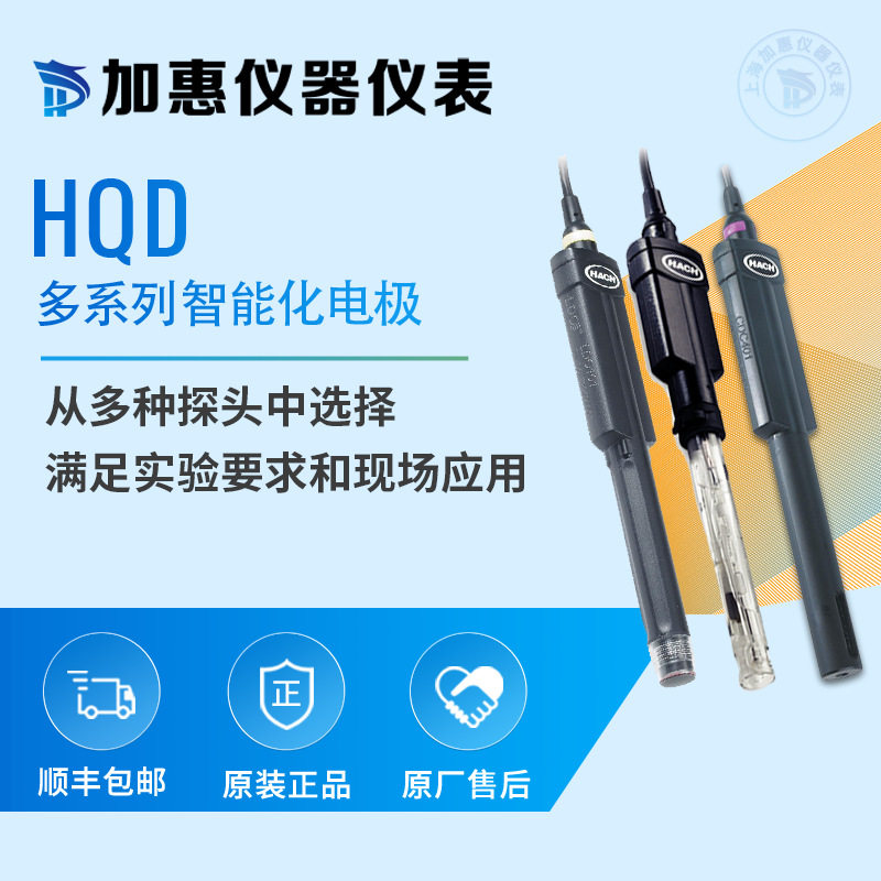 HACH 哈希 MTC30101充液式标准型复合ORP电极 1m电缆 配HQ30d使用