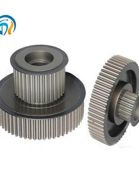 铝合金同步轮极表面阳处理5M730齿AF型齿宽11/48016/21/2同步带轮