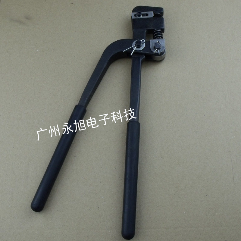 广告发光字金属边条铝铁皮不锈钢板手动打孔钳冲圆孔器工具钨钢针